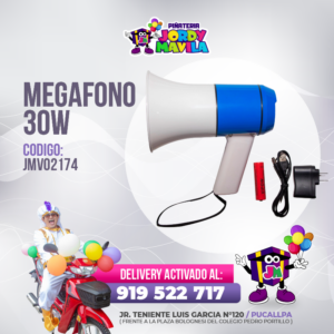 MEGAFONO 30W