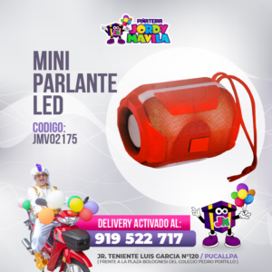 MINI PARLANTE LED