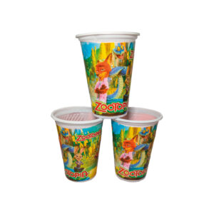 12 VASOS ZOOTOPIA