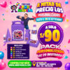 PACK DE CUMPLEAÑOS PERSONALIZADO DE 20 INVITADOS