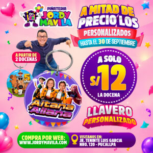 LLAVERO PERSONALIZADO