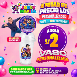 VASO PERSONALIZADO